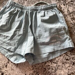 Light Blue Athletic Shorts